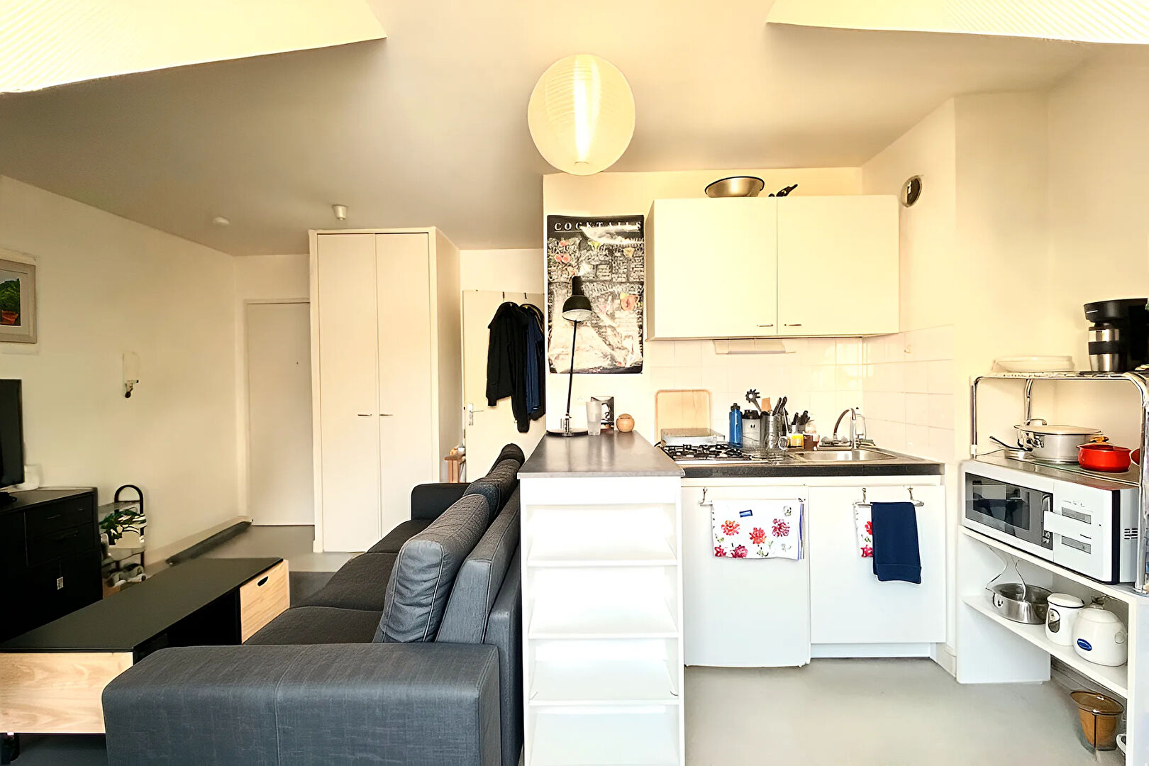 Appartement NANTES (44200) 1 pi&egrave;ce 19.00 m&sup2;