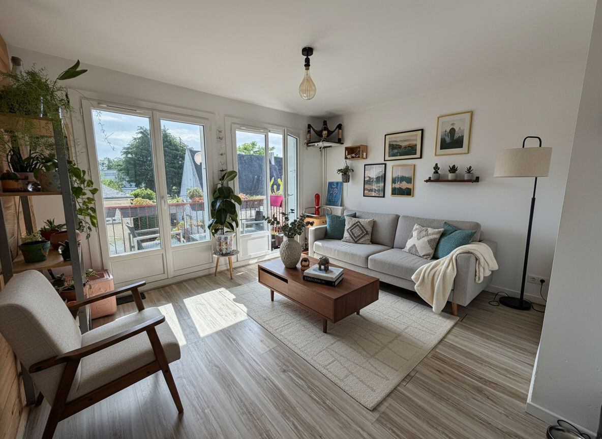 Appartement Nantes (44300) 3 pi&egrave;ces 59.00 m&sup2;