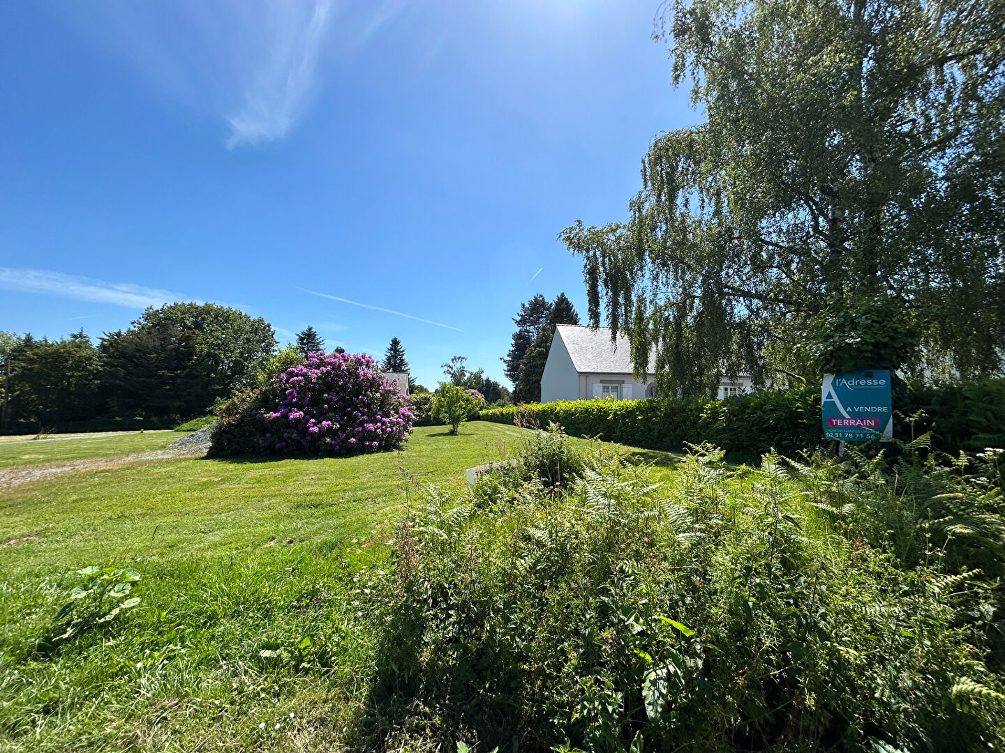 Terrain TREILLIERES (44119) 418.00 m&sup2;