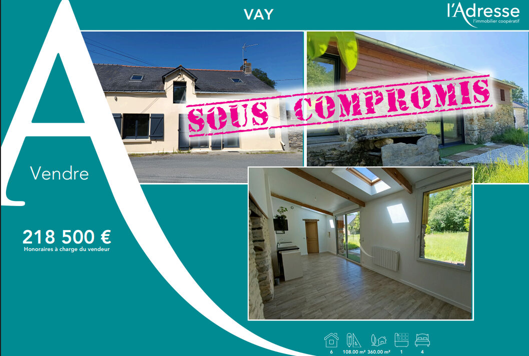 Maison BLAIN (44130) 6 pièces 108.00 m²