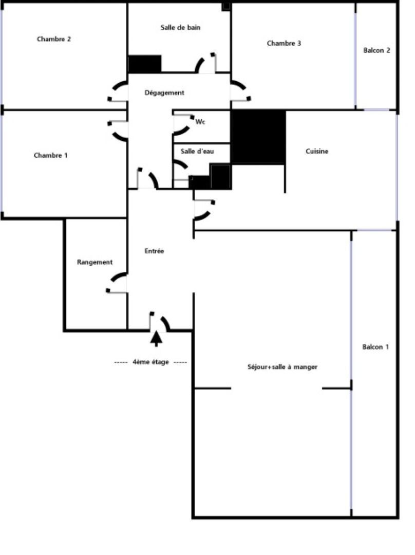 à 4 km de Montrouge Exclusif 976 000 € Appartement 5 pièces , 3 chambres 103.00 m² Avec jardin Voir le bien