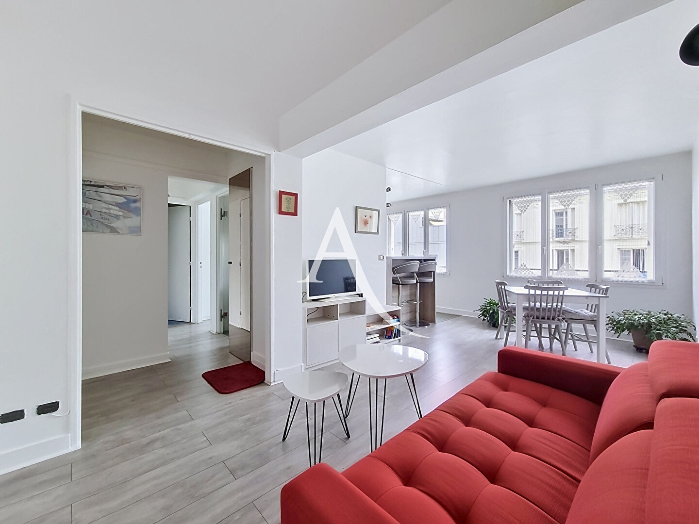 Appartement PARIS (75020) 3 pi&egrave;ces 57.00 m&sup2;