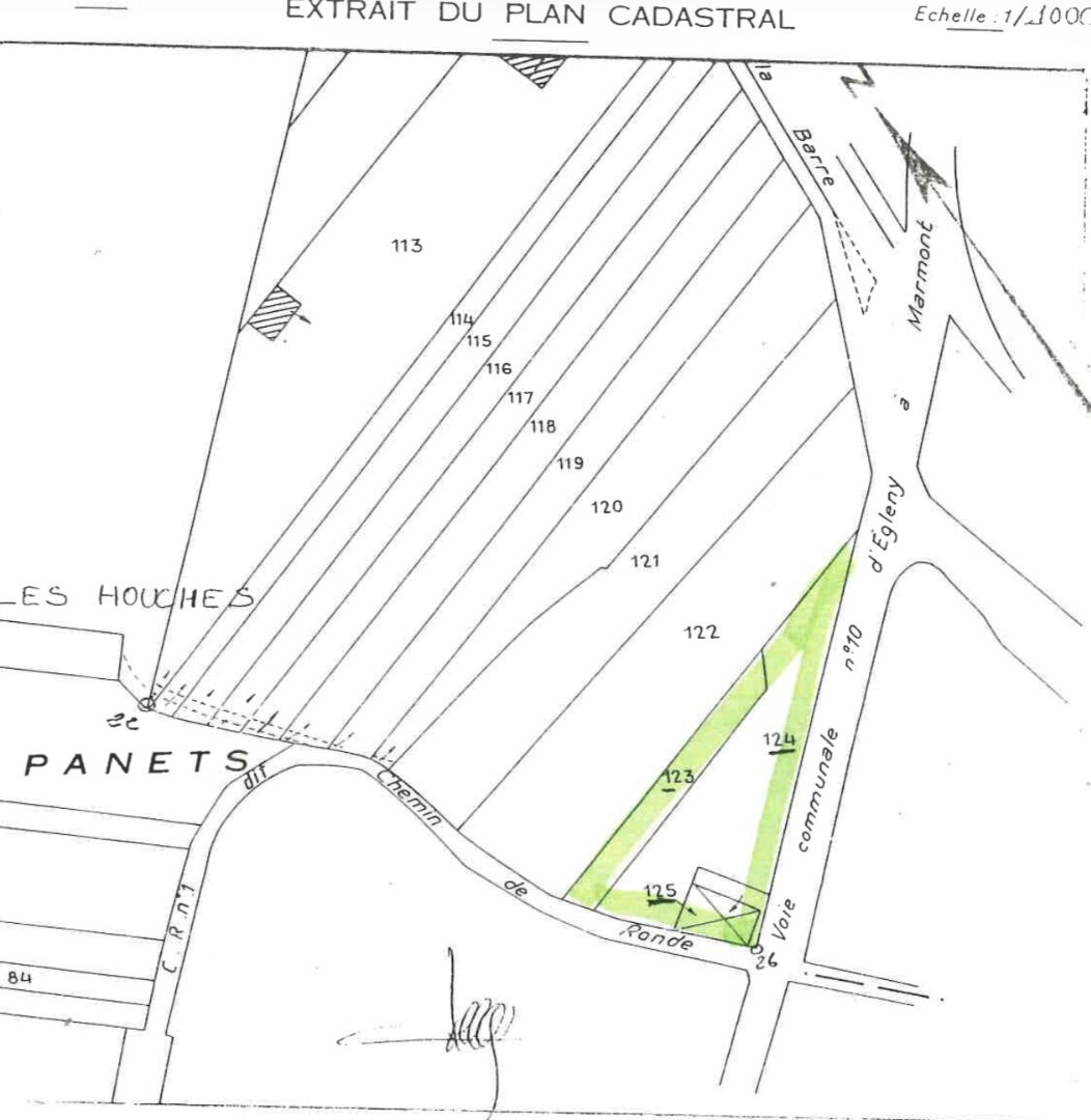 Terrain EGLENY (89240) 1470.00 m&sup2;