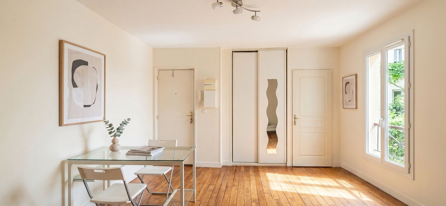 Appartement PARIS (75014) 1 pi&egrave;ce 26.40 m&sup2;