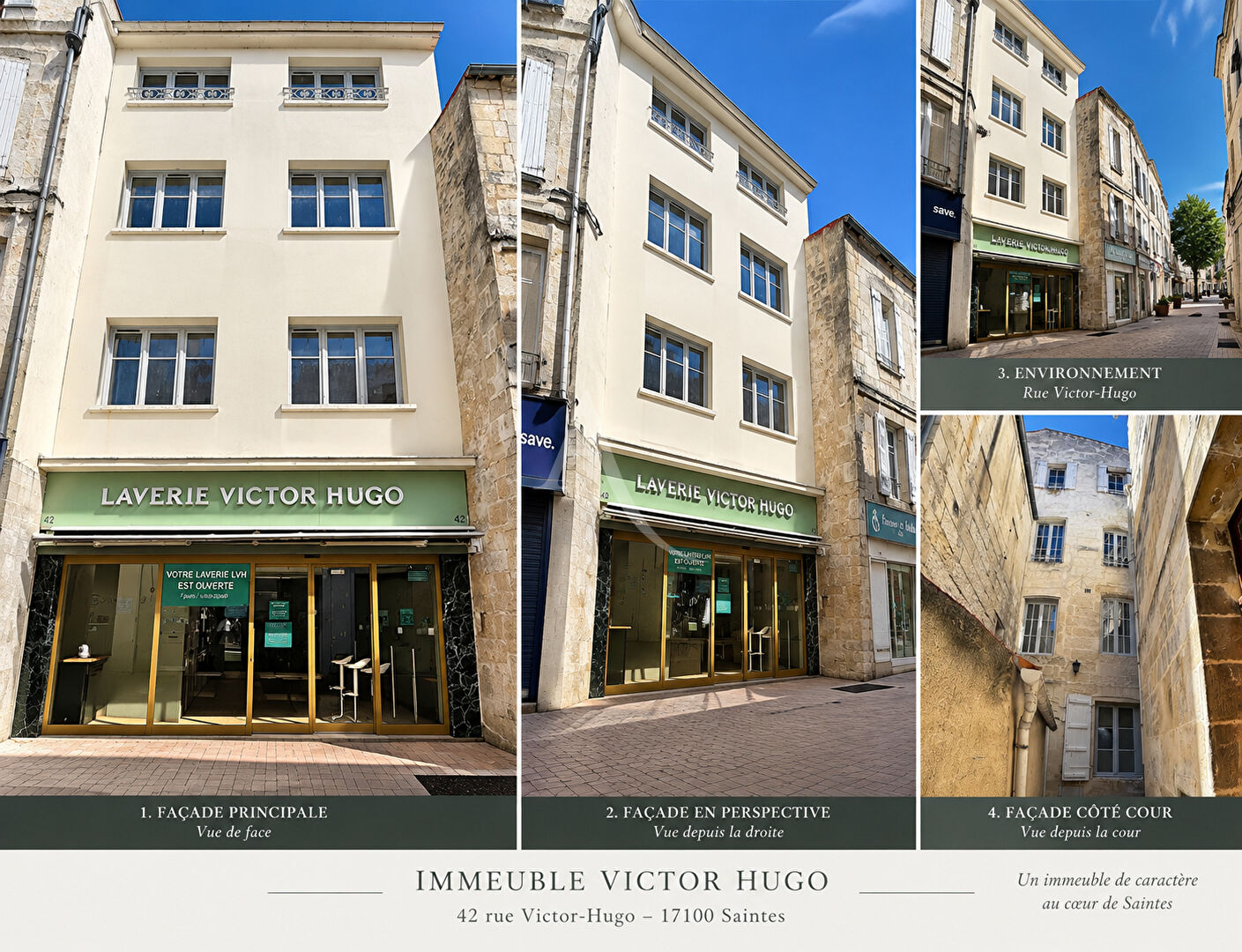 Immeuble SAINTES (17100) 8 pi&egrave;ces 256.00 m&sup2;