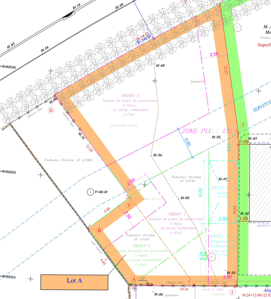Terrain Lognes (77185) 318.00 m²