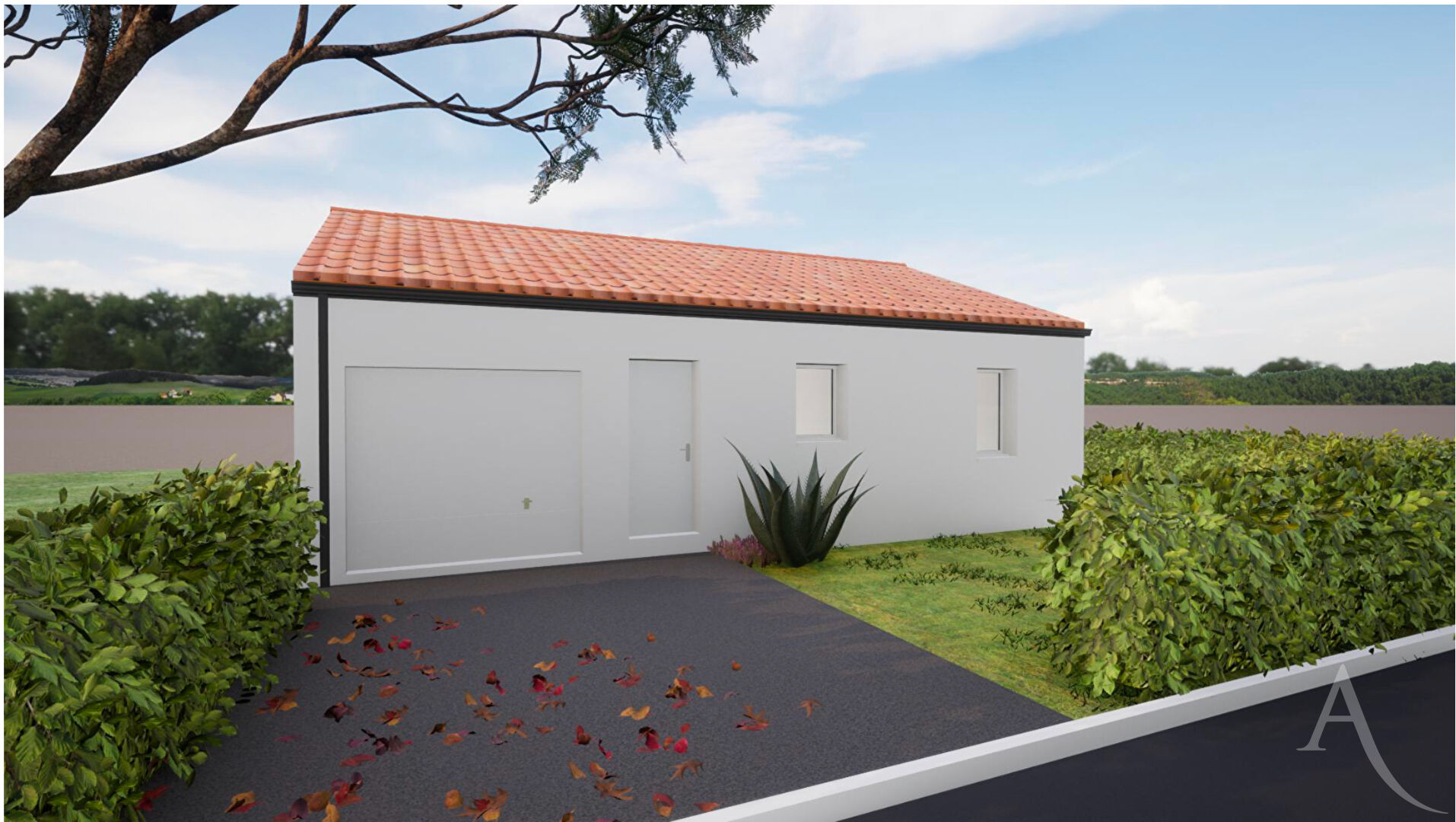 Terrain CHAVAGNES EN PAILLERS (85250) 325.00 m&sup2;