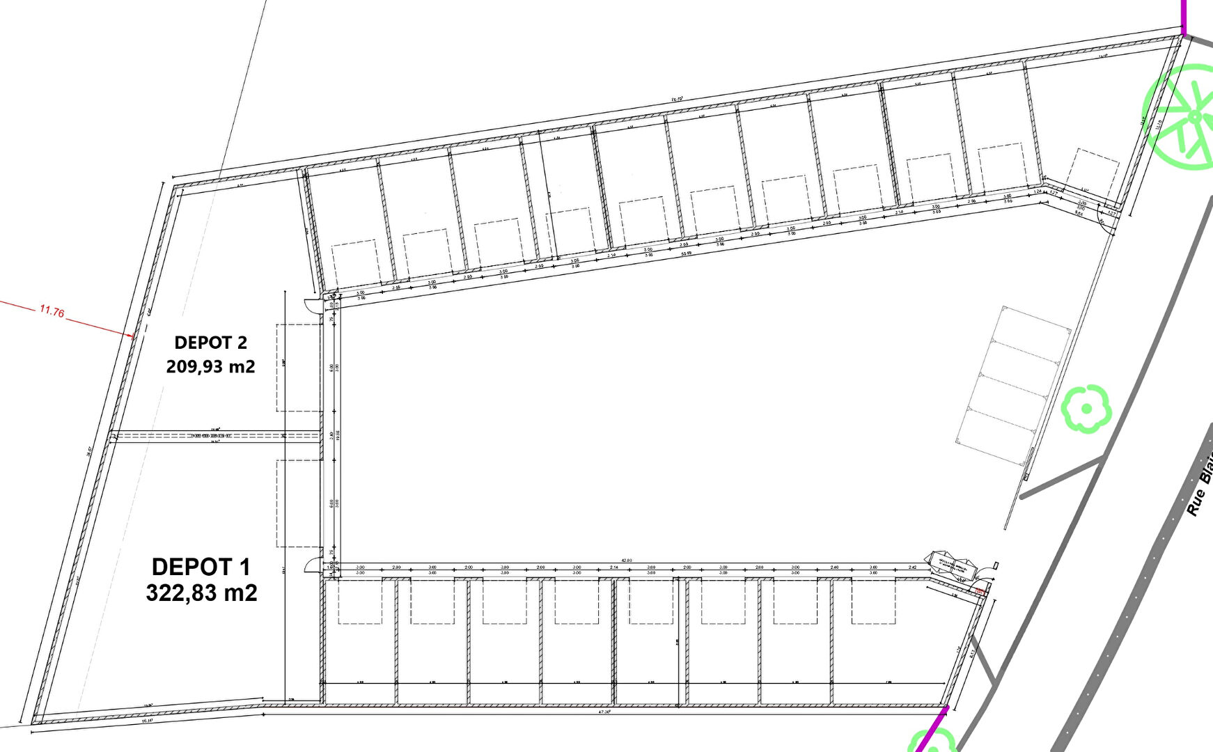 Entrep&ocirc;t / Local industriel BRETIGNOLLES SUR MER (85470) 1 pi&egrave;ce 322.83 m&sup2;