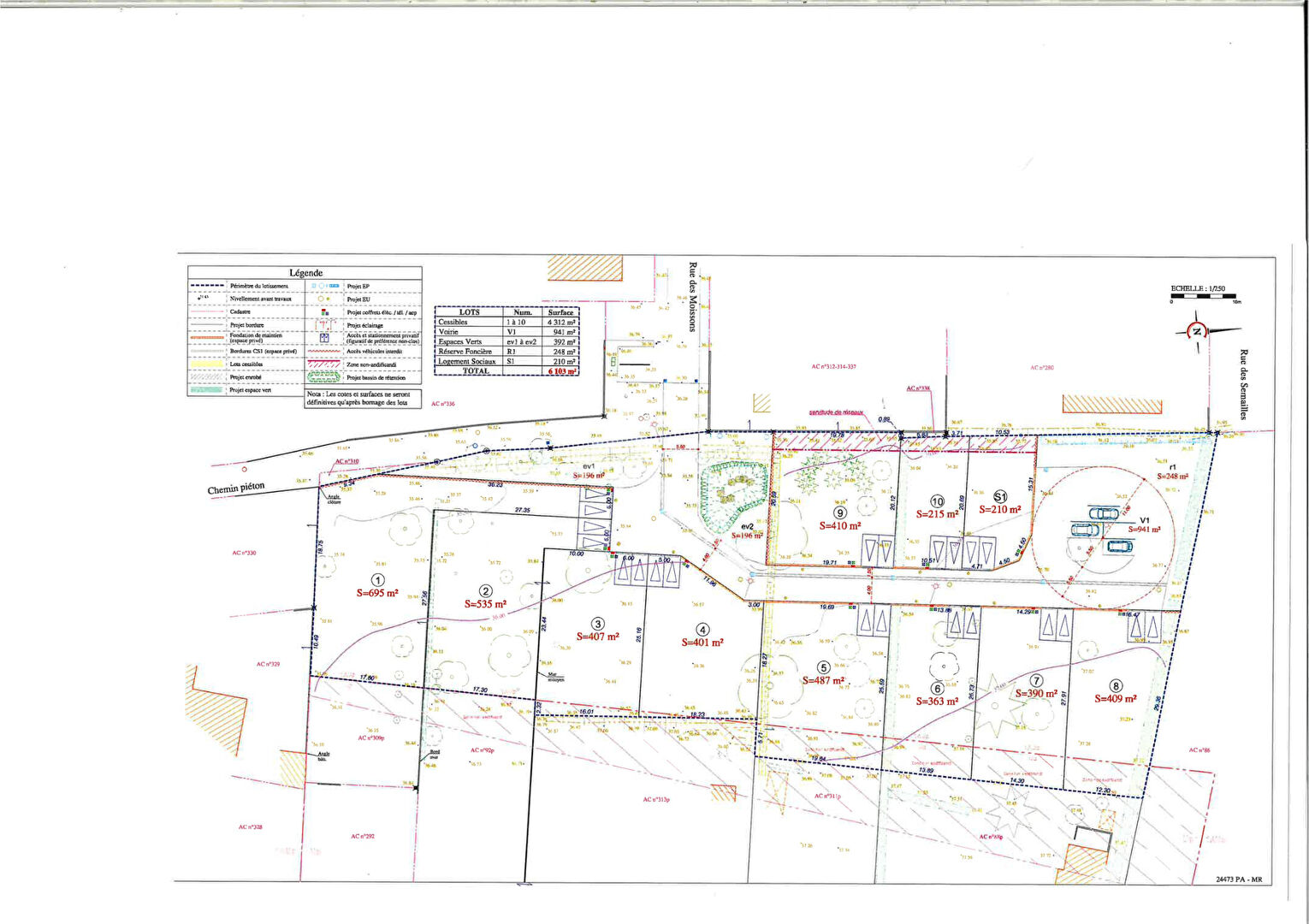 Terrain LANDEVIEILLE (85220)