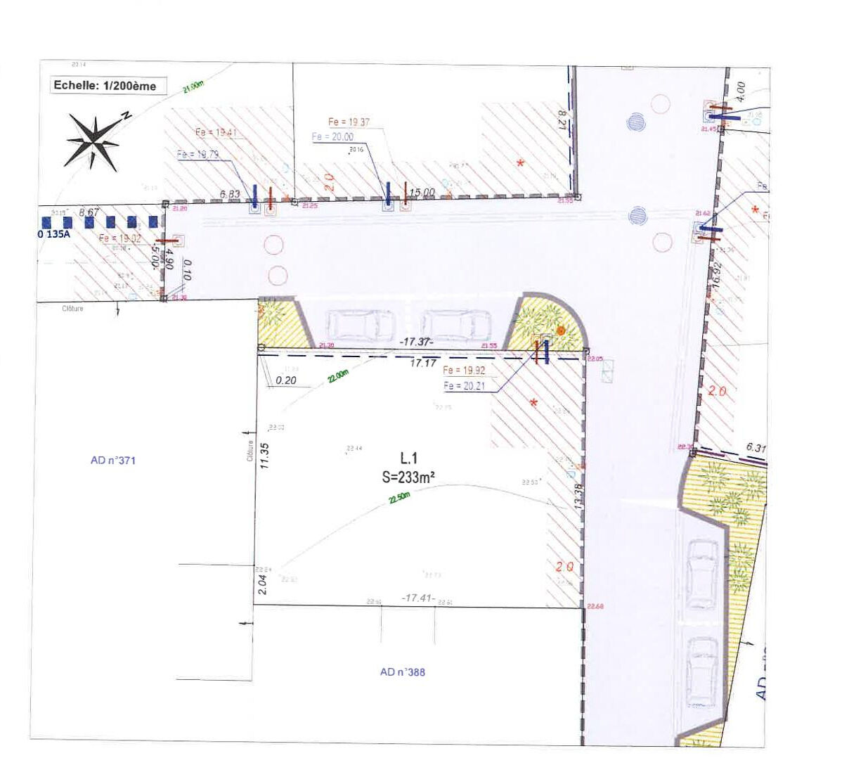 Terrain BREM SUR MER (85470) 233.00 m²