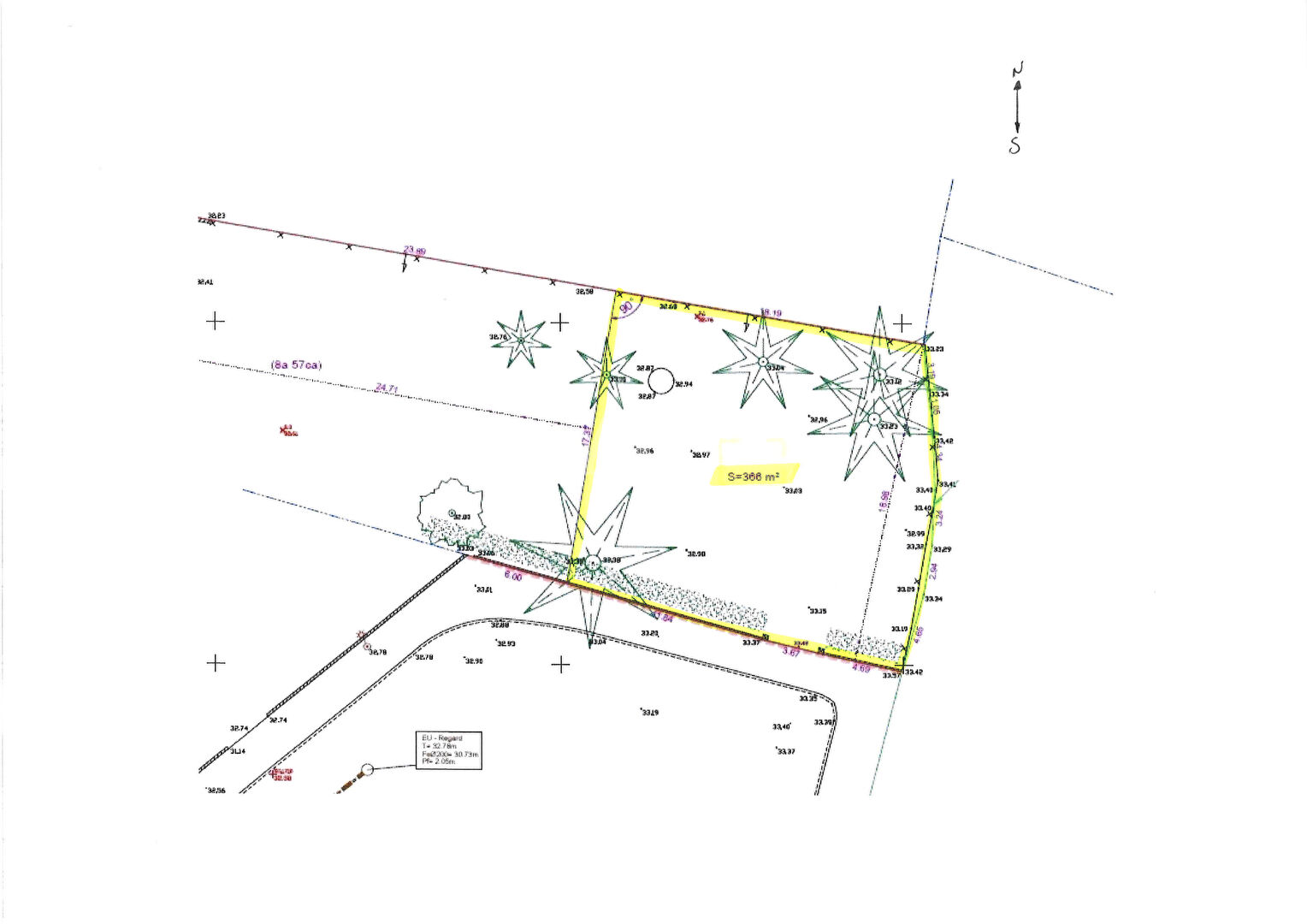 Terrain BREM SUR MER (85470) 366.00 m&sup2;