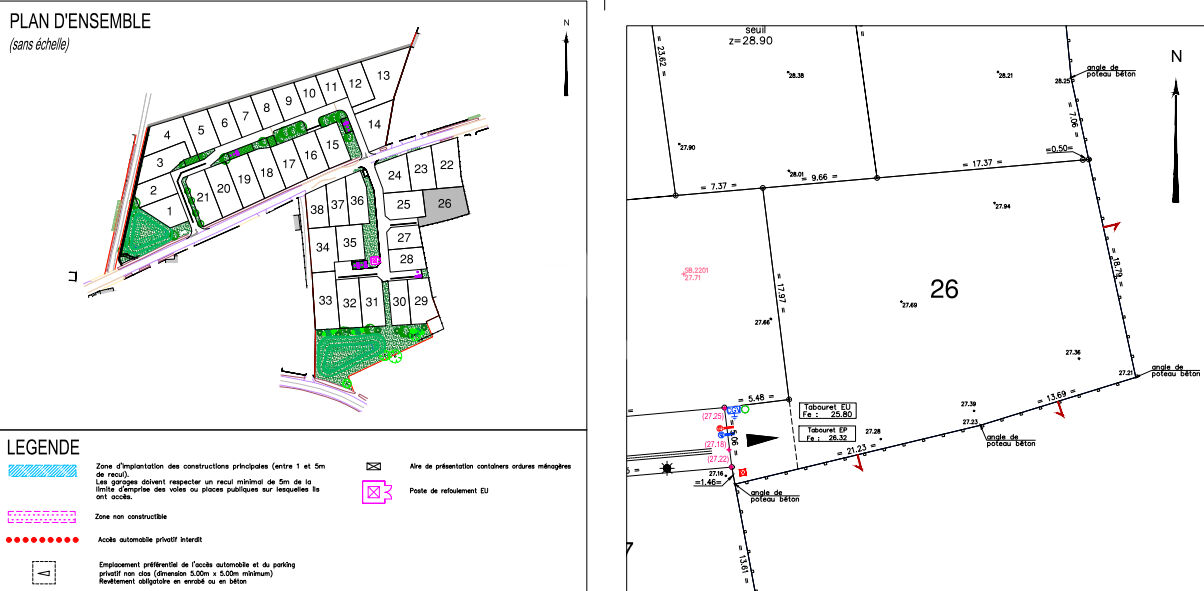 Terrain BREM SUR MER (85470) 646.00 m&sup2;