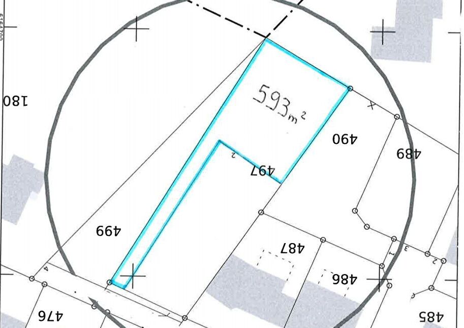 Terrain LES ACHARDS (85150) 593.00 m&sup2;