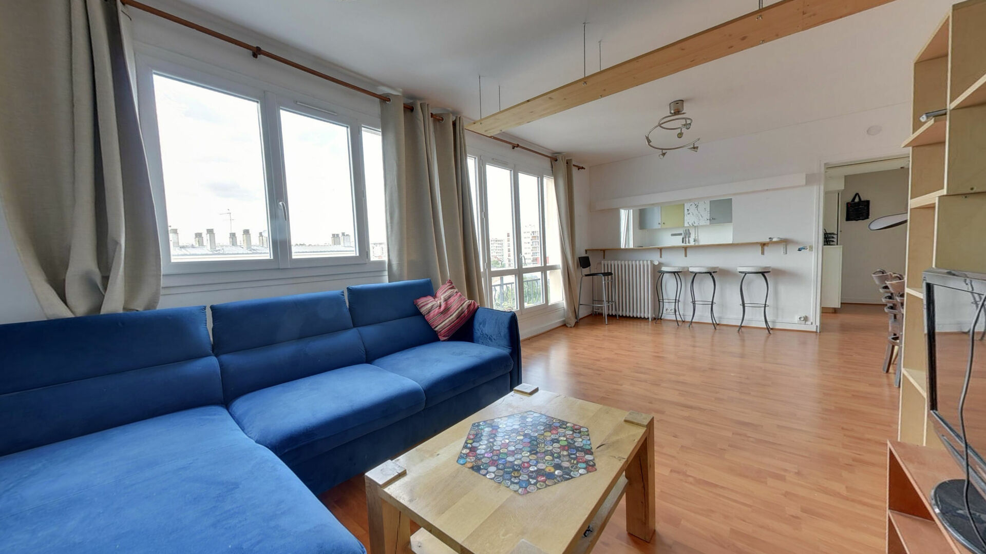 Appartement MONTREUIL (93100) 2 pièces 53.00 m²