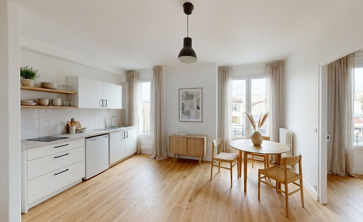 Appartement MONTREUIL (93100) 2 pi&egrave;ces 33.58 m&sup2;