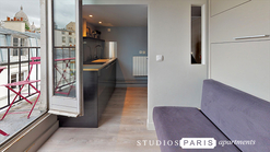 Appartement PARIS (75018) 1 pi&egrave;ce 10.00 m&sup2;