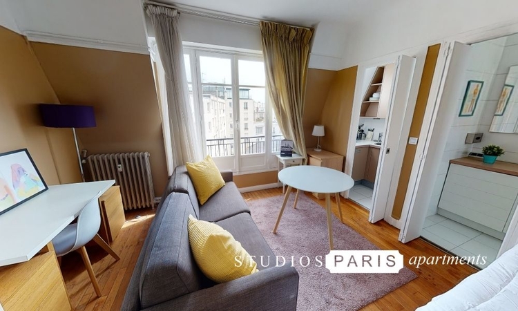Appartement PARIS (75018) 1 pi&egrave;ce 26.12 m&sup2;