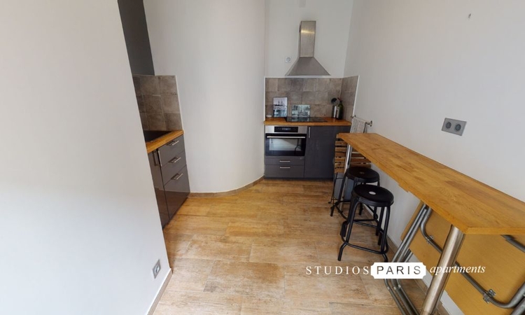Appartement PARIS (75018) 2 pi&egrave;ces 21.86 m&sup2;