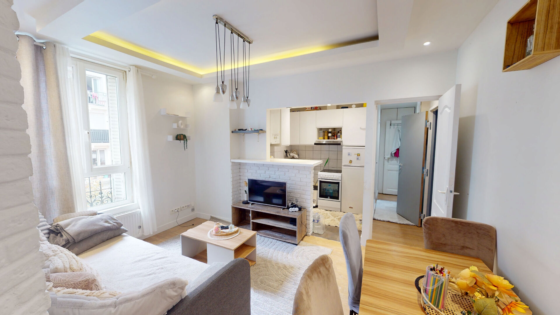 Appartement ROMAINVILLE (93230) 2 pièces 31.63 m²