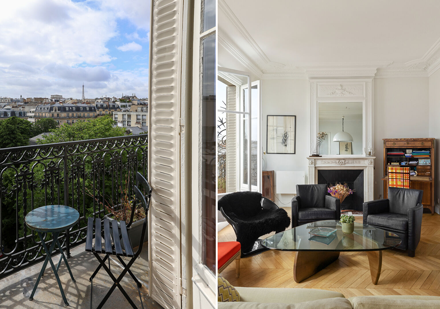 Paris 17 (75) Exclusif 1 860 000 € Appartement 5 pièces , 3 chambres 126.20 m² Avec balcon Voir le bien
