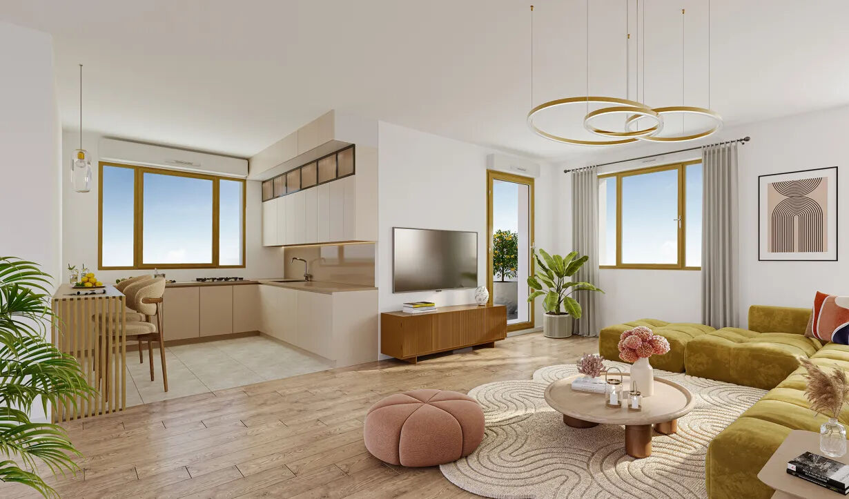 Appartement VITRY SUR SEINE (94400) 4 pi&egrave;ces 90.00 m&sup2;