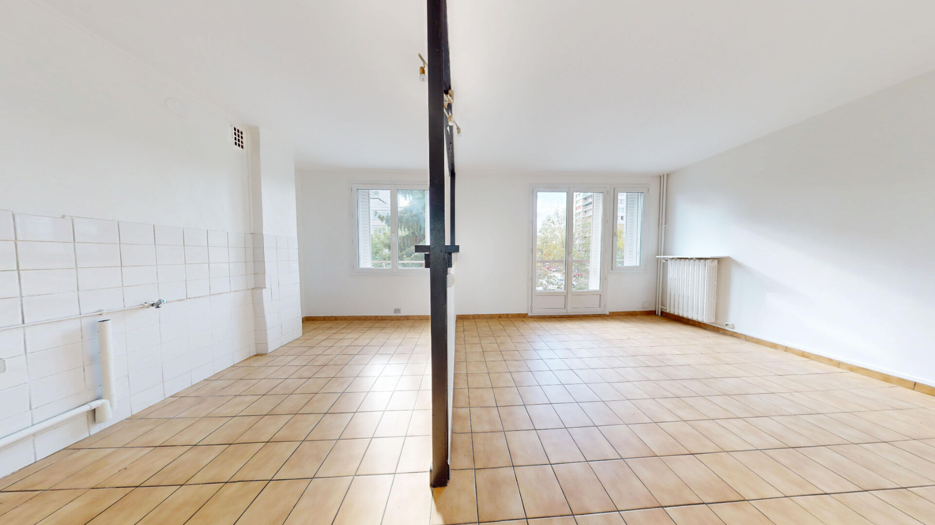 Vitry-sur-Seine (94) Exclusif 186 000 € Appartement 3 pièces , 2 chambres 53.71 m² Avec balcon