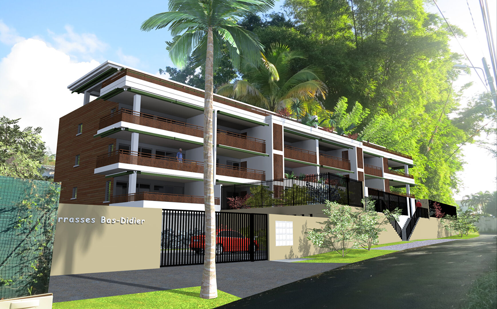 Appartement FORT DE FRANCE (97200) 3 pi&egrave;ces 70.00 m&sup2;