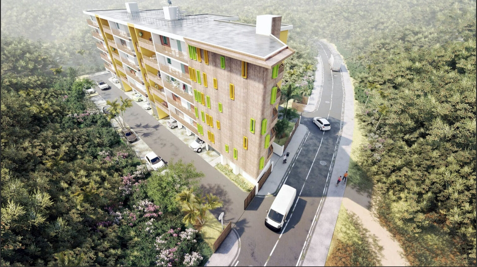 Appartement CAYENNE (97300) 2 pi&egrave;ces 43.00 m&sup2;