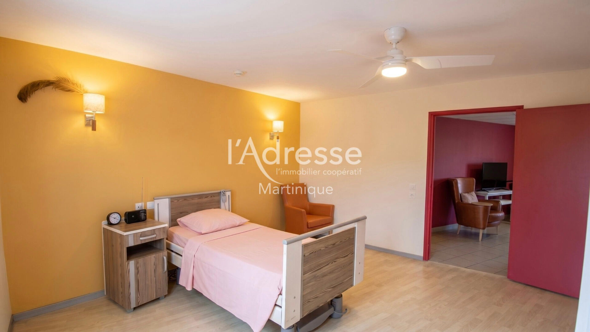 Appartement SAINT ESPRIT (97270) 1 pi&egrave;ce 25.60 m&sup2;