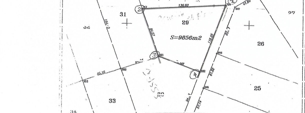 Terrain MONTSINERY TONNEGRANDE (97356) 9856.00 m&sup2;