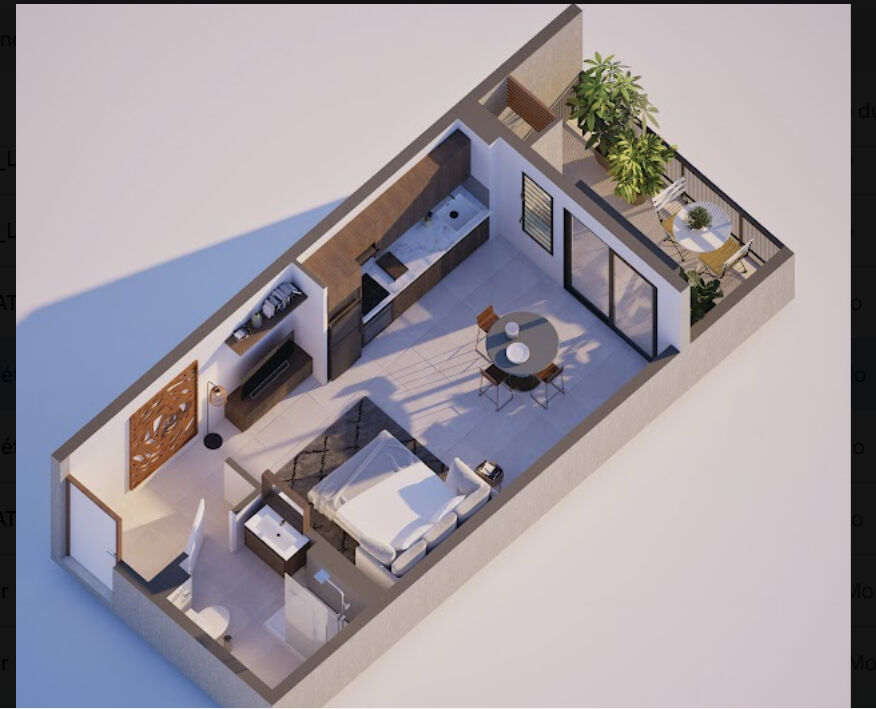 Programme Neuf REMIRE MONTJOLY (97354) 1 pi&egrave;ce 28.90 m&sup2;